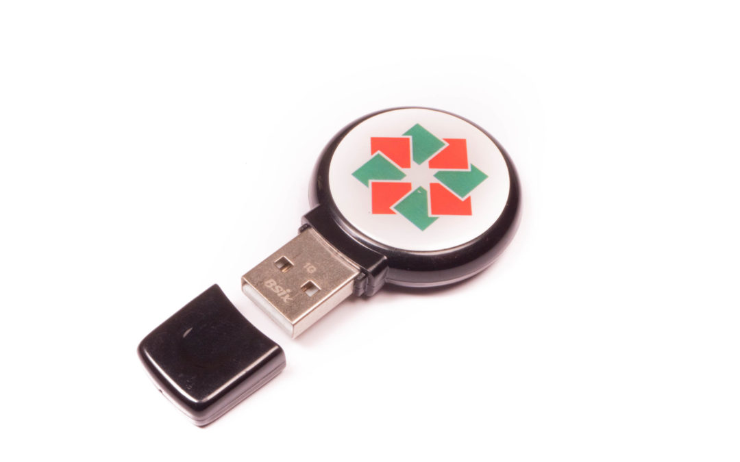 Plastic USB Flash Drive 263