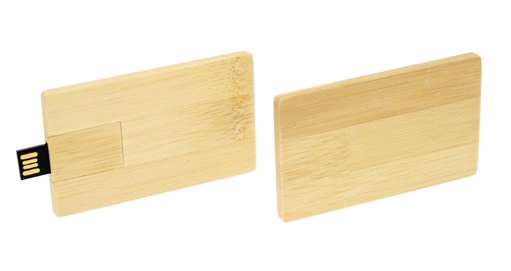 Wood-Bamboo USB Card S632 - Image 2