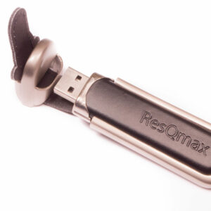 Leather USB Flash Drive 349 - 32GB, Black