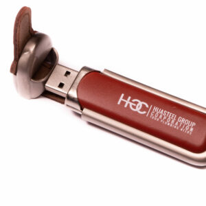 Leather USB Flash Drive 349 - 32GB, Brown