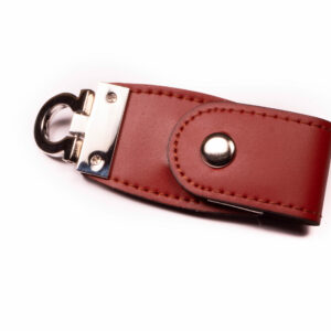 Leather USB Flash Drive 351 - 32GB, Brown