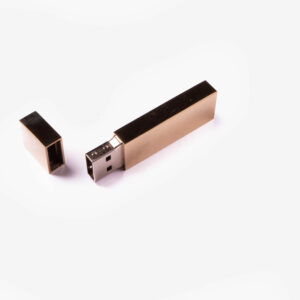 Metal USB Flash Drive 449 - 128GB, Gold