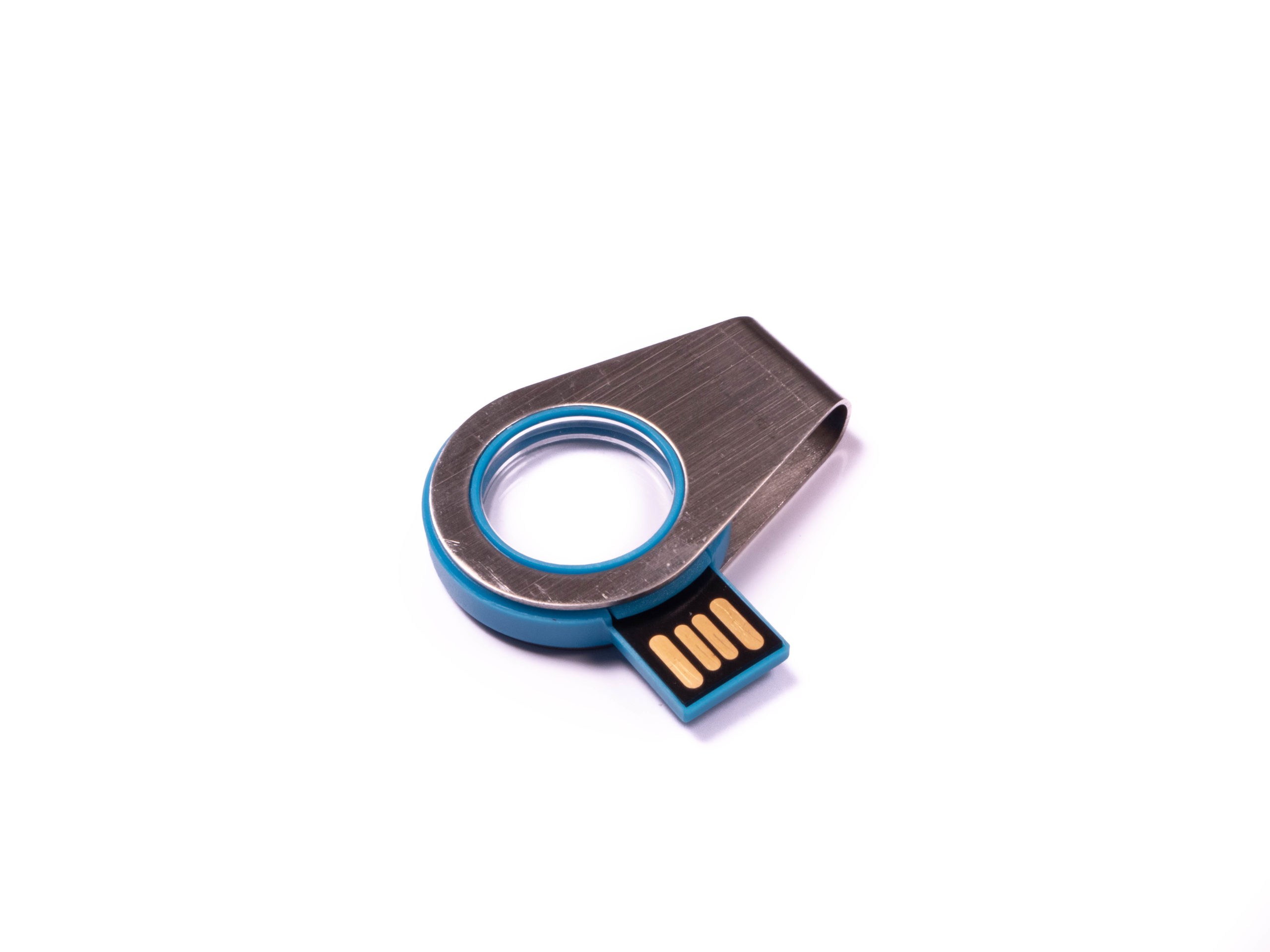 Plastic-Metal USB Flash Drive 452 - Image 2