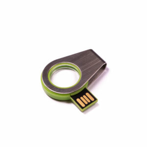 Plastic-Metal USB Flash Drive 452 - 32GB, Green