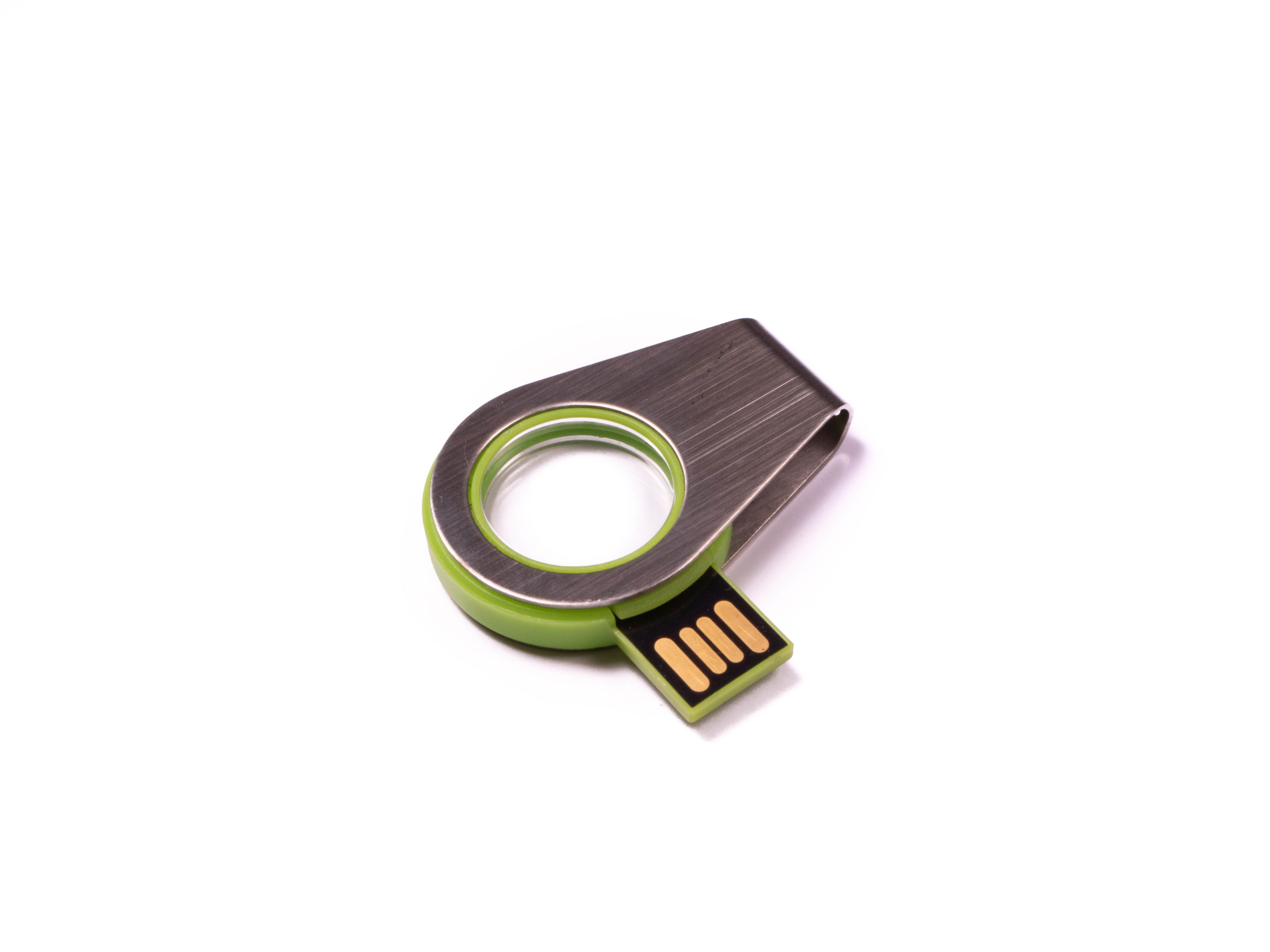 Plastic-Metal USB Flash Drive 452 - Image 3