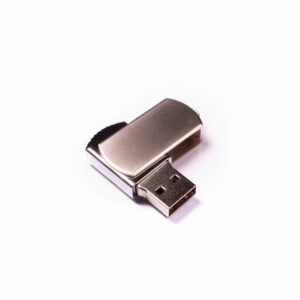 Metal USB Flash Drive 460 - 128GB, Matte Silver