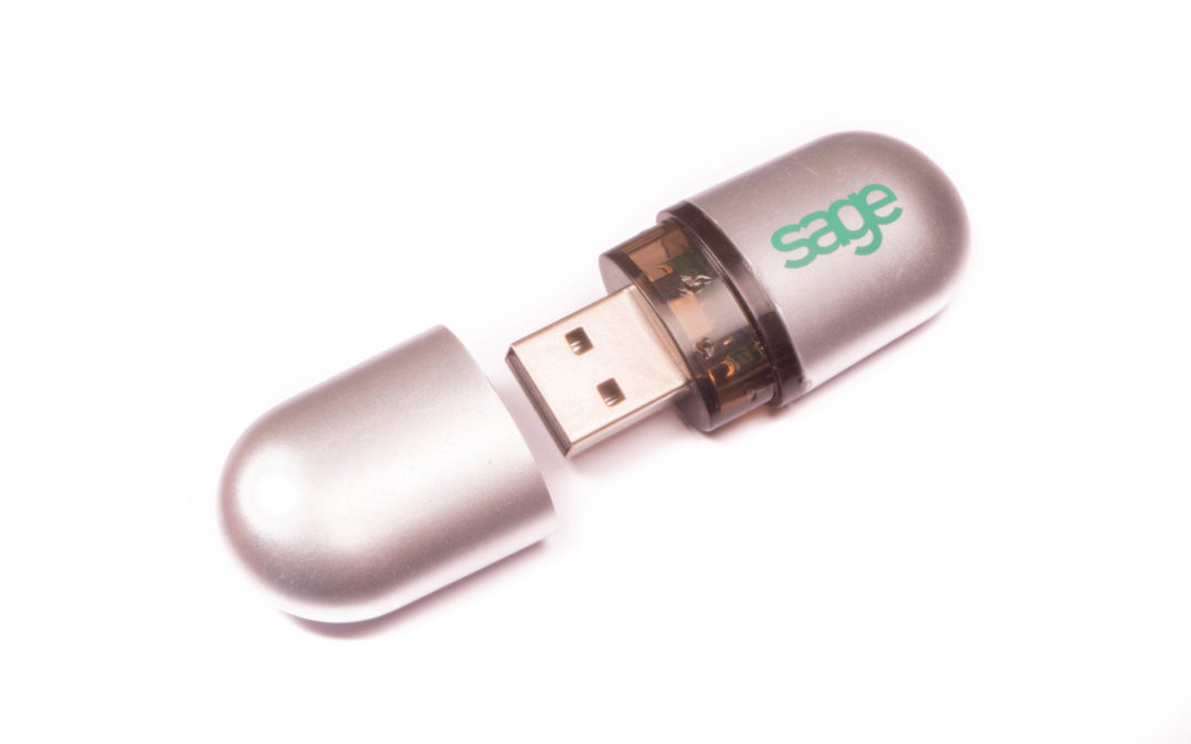 Plastic USB Flash Drive 209