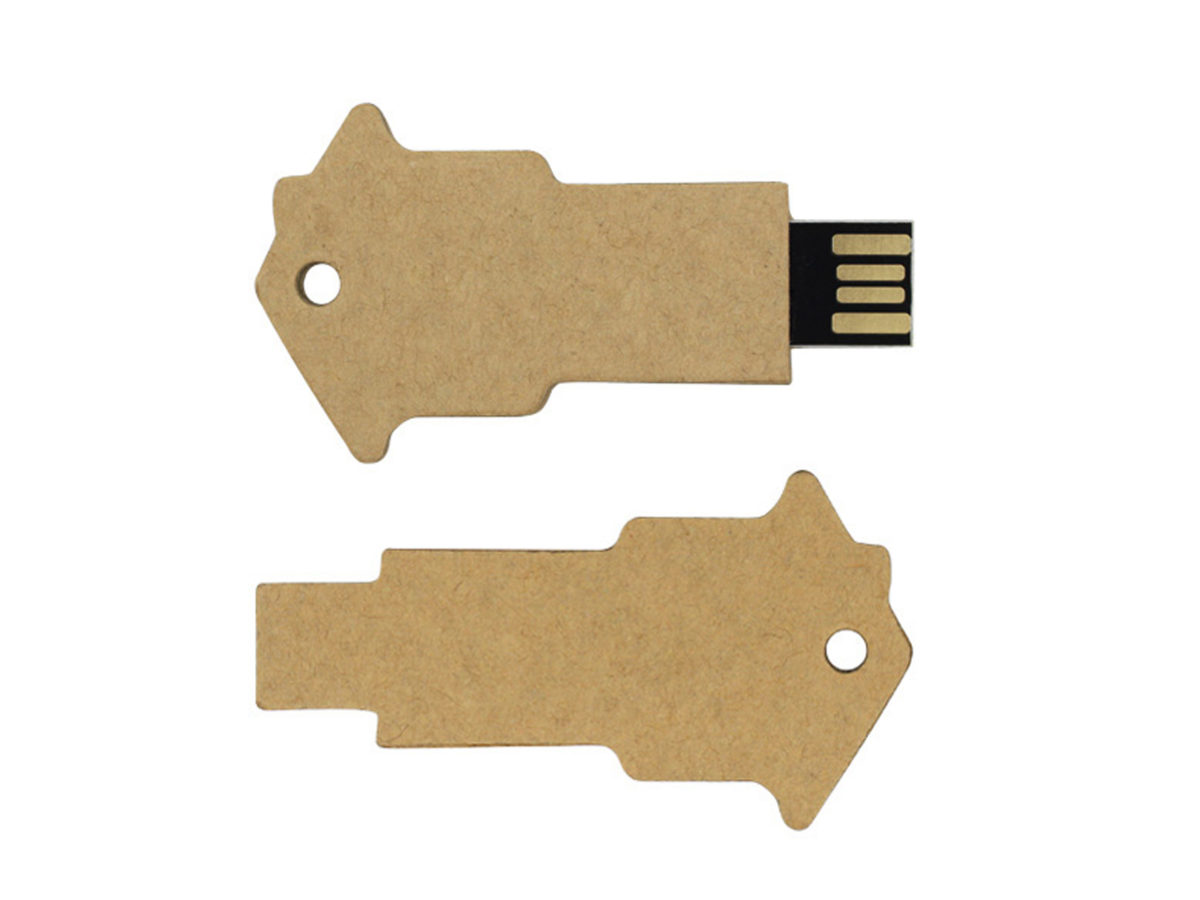 Wheat Straw House Key USB Drive 1024 - Image 2