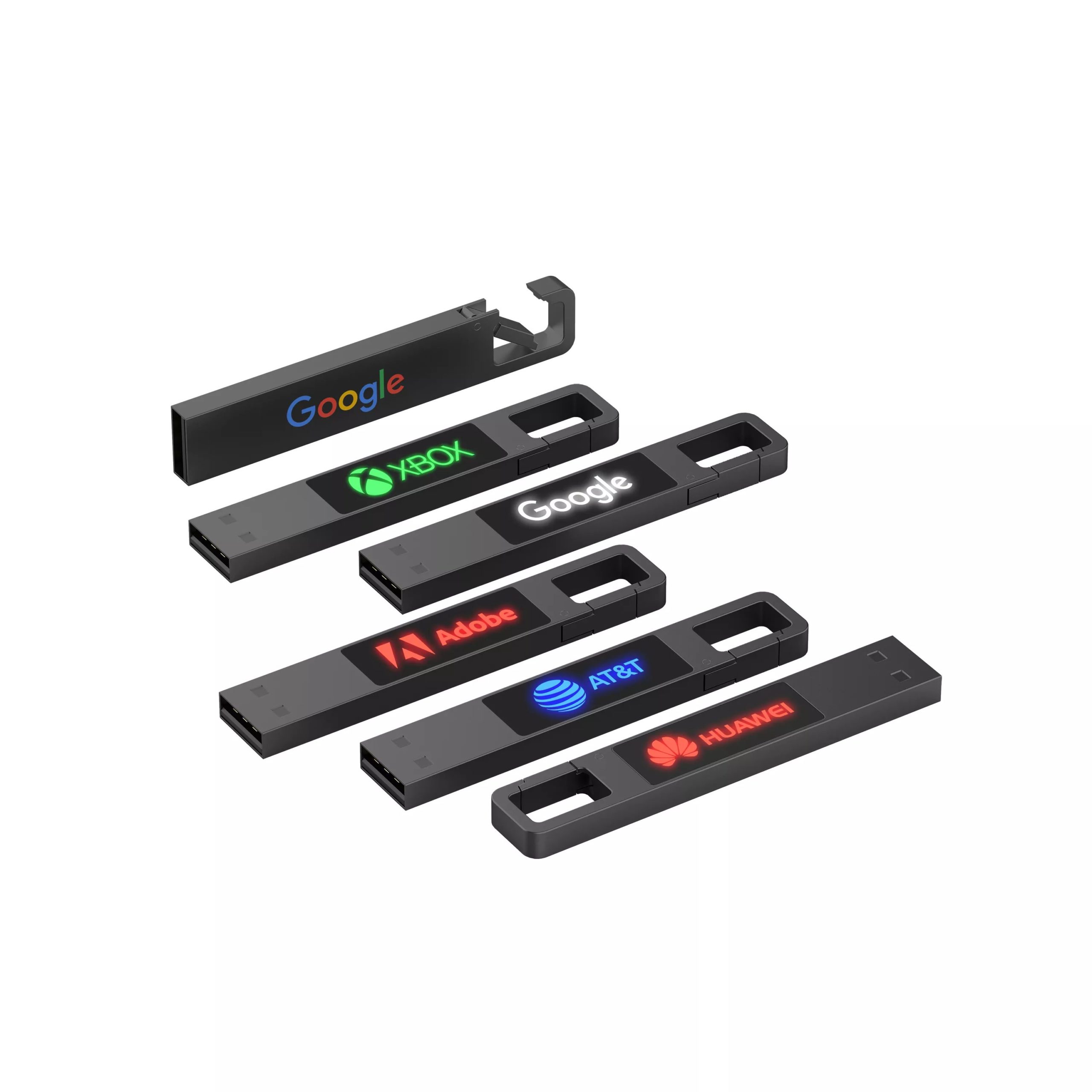 Metal Light-Up USB Drive 824 - Image 2